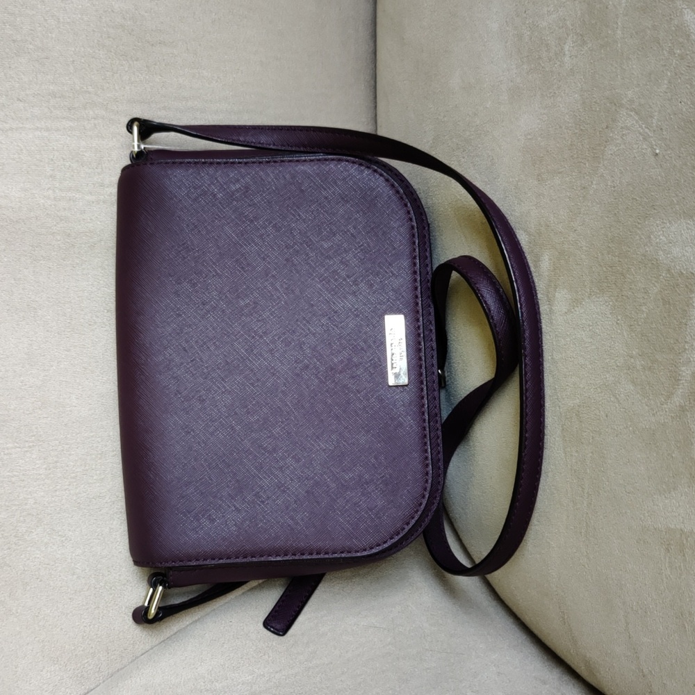 Kate Spade Crossbody NWOT Saffiano Leather Deep Plum
